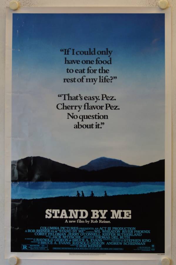 Stand by Me - Das Geheimnis eines Sommers originales US Onesheet Filmplakat